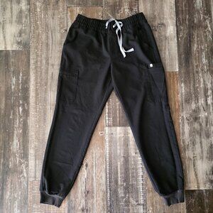 Figs "Black" Uman Relaxed Jogger Scrub Pants size M/T